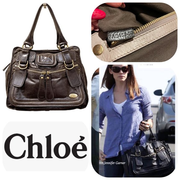 Chloe Handbags - Auc Chloe Bay Brown leather Large Satchel/handbag